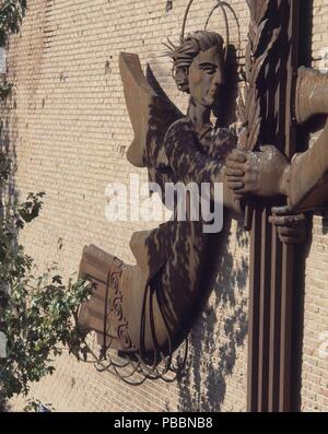 Las MEJORES DE UN ANGEL - MONUMENTO A LOS CAIDOS EN LA Guerra Civil Española - SIGLO XX. Ort: Außen, MADRID, SPANIEN. Stockfoto