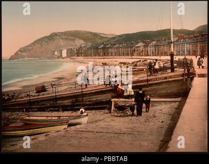 1136 Auf dem Sande, Aberystwith, Wales - LCCN 2001703407 Stockfoto