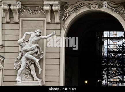 Spanische Hofreitschule (Spanische Hofreitschule), Wien, Österreich Stockfoto