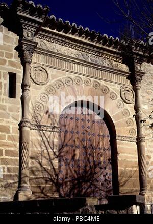 PORTADA. Lage: Igreja de Sao Domingos, UBEDA, Jaen, Spanien. Stockfoto