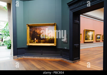 WASHINGTON, USA - Sep 24, 2015: das Innere der Nationalen Galerie der Kunst, ein National Art Museum in Washington D.C., National Mall, zwischen 3. und 9. Stockfoto