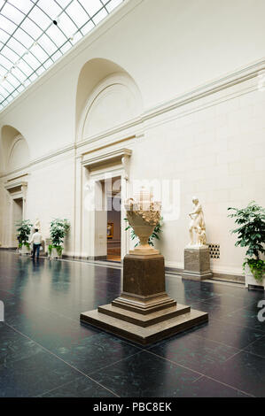 WASHINGTON, USA - Sep 24, 2015: das Innere der Nationalen Galerie der Kunst, ein National Art Museum in Washington D.C., National Mall, zwischen 3. und 9. Stockfoto