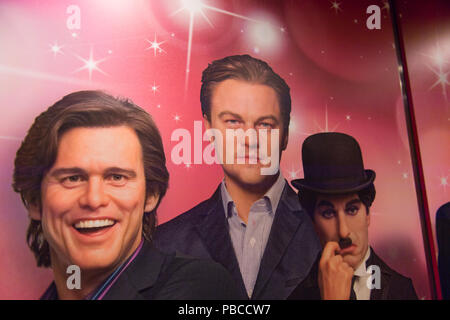 LOS ANGELES, USA - 28.September 2015: Madame Tussauds Hollywood Wax Museum. Marie Tussaud wurde als Marie Grosholtz 1761 geboren Stockfoto