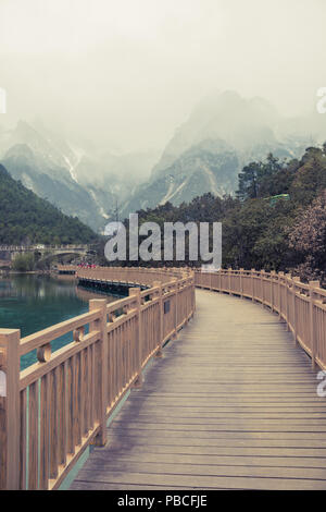 Blue Moon Valley in Lijiang, Yunnan, China Stockfoto