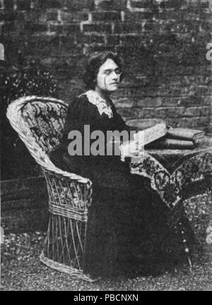 . Englisch: Beatrice Harraden. Spätestens 1895 1215 Portrait von Beatrice Harraden Stockfoto