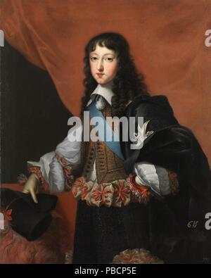 Jean Nocret/' Phillip von Frankreich, ich Herzog von Orléans". Ca. 1650. Öl auf Leinwand. Museum: Museo del Prado, Madrid, España. Stockfoto