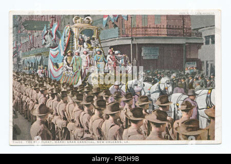 1293 Szene während Mardi Gras Carnival, New Orleans, L. A (Nypl b 12647398-74284) Stockfoto