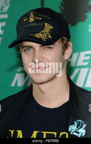 Hayden Christensen bei den MTV Movie Awards bei der Ankunft im Sony viel in Los Angeles. 3. Juni 2006.19 ChristensenHayden 048 Red Carpet Event, Vertikal, USA, Filmindustrie, Prominente, Fotografie, Bestof, Kunst, Kultur und Unterhaltung, Topix Prominente Fashion/Vertikal, Besten, Event in Hollywood Leben - Kalifornien, Roter Teppich und backstage, USA, Film, Stars, Film Stars, TV Stars, Musik, Promis, Fotografie, Bestof, Kunst, Kultur und Unterhaltung, Topix, headshot, vertikal, eine Person aus dem Jahr 2006, Anfrage tsuni@Gamma-USA.com Stockfoto