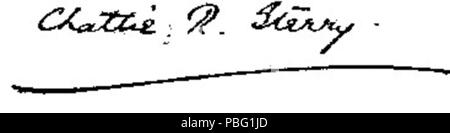 . Englisch: Unterschrift von Charlotte Cooper Sterry (1870-1966), englischer Tennisspieler, Wimbledon Champion 1895, 96, 99, 1901, 08. Olympiasieger in 1900. Vor 1910 1535 Signatur charlotte Cooper sterry Stockfoto