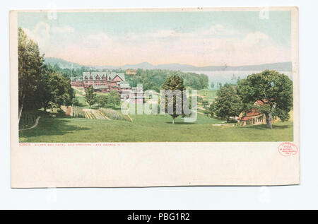 1536 Silver Bay Hotel und Anlage, See George, N. Y (Nypl b 12647398-68901) Stockfoto