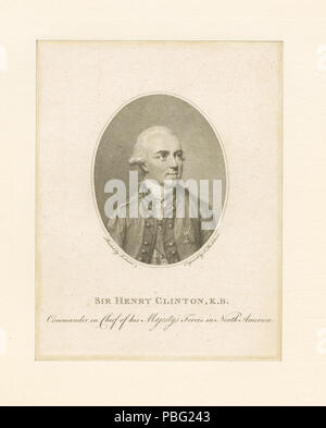 1540 Sir Henry Clinton, K.B (Nypl b 13512822-423066) Stockfoto