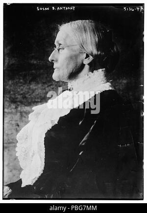 1588 Susan B. Anthony nach links Stockfoto