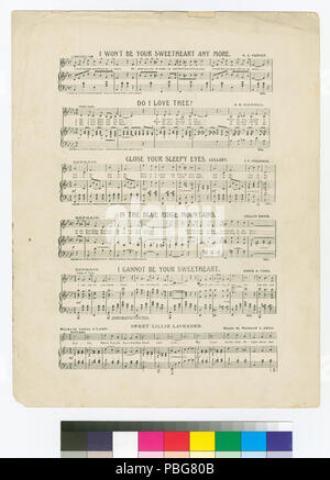1591 süßer als alle Rosen (NYPL Hades -464666-1712566) Stockfoto