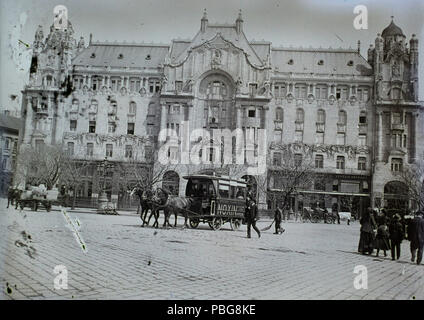 1594 Széchenyi István (Ferenc József) tér, Gresham - palota. 95204 Fortepan Stockfoto