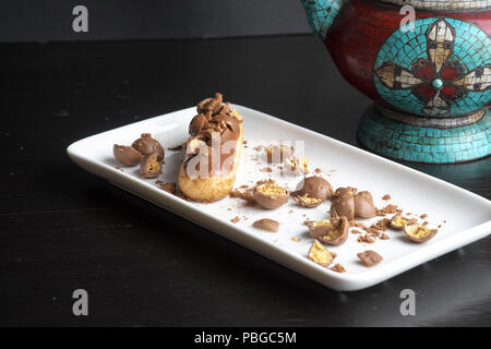 Malteaser Chocolate Eclair Stockfoto