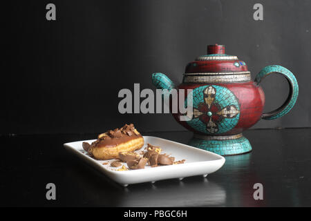 Malteaser Chocolate Eclair Stockfoto