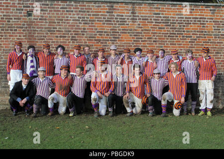 Eton College Wand Spiel 250. Jahr Stockfoto