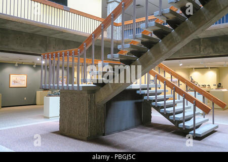 C.M. Russell Museum in Great Falls, Montana, USA Stockfoto