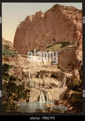 1620 den Kaskaden, Constantine, Algerien - LCCN 2001697861 Stockfoto