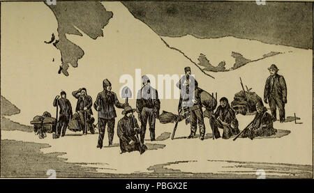 1639 Die Goldfelder des Klondike; Glückssucher "Leitfaden zu den Yukon Region in Alaska und British America; (1897) (14592180140) Stockfoto