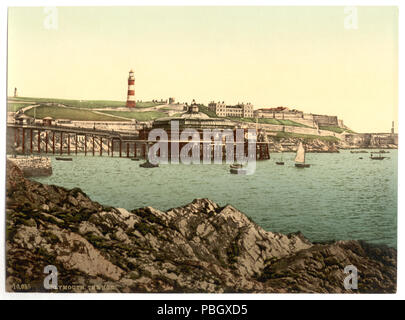 1644 Hoe, von den rostigen Anker, Plymouth, England - LCCN 2002708046 Stockfoto