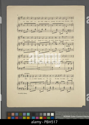 1683 Der Piccadilly Johnny mit dem kleinen Glas Auge oder, Algy (NYPL Hades -667879-1696957) Stockfoto