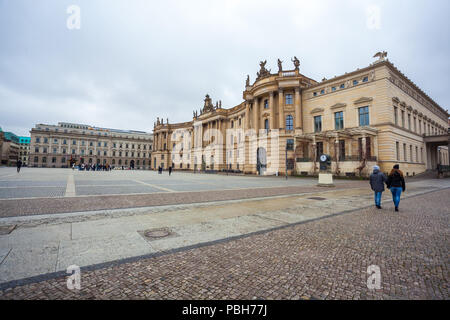 Der Humboldt Universität zu Berlin ist eine der ältesten Berliner Universitäten, am 15. Oktober 1811 gegründet als der Universität Berlin von Friedrich Wilhelm Stockfoto