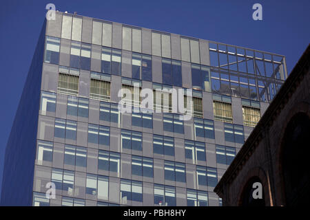 Manchester City Centre Nr. 1 Neubaugebietes Spinningfields entfernt der Alliierten in Hardman Square London Financial District landmark hi Büro Gebäude Stockfoto