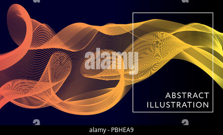 Geometrische abstrakte Hintergrund Vektorform Banner Design Stockfoto