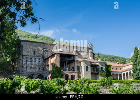 Cuacos de Yuste, Caceres, Spanien, April 2015: Kloster Yuste in der Provinz Caceres, Extremadura Stockfoto