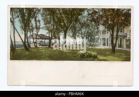 1703 Die Star Island House, St. Clair Wohnungen, Mich (Nypl b 12647398-62635) Stockfoto