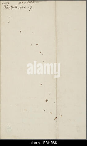 1749 Tilden, Samuel J. - Unbekannter entwürfe, 1833-1883, nd (Nypl b 11652246-3955090) Stockfoto