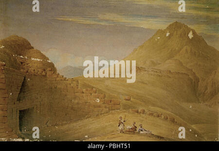 1755 Grab des Agamemnon oder Treasury von Atreus Mykene - 25 März 1839 - Skene James - 1839 Stockfoto