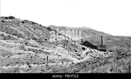 1758 Total Wrack Arizona USGS 1909 Nummer 2 Stockfoto