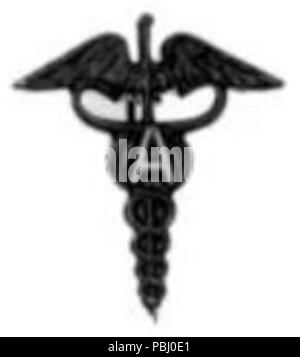 1791 United States Army Krankenwagen, frühen Insignia Stockfoto