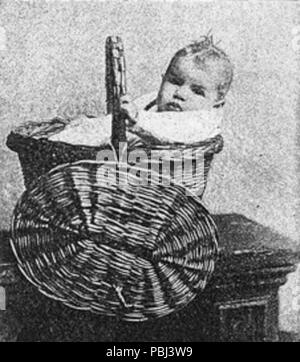 1821 Vintage Baby Foto Stockfoto