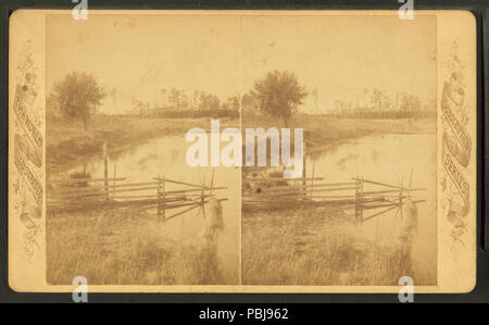 1813 mit Blick auf den See in Orlando, Florida, von Robert N. Dennis Sammlung von stereoskopische Ansichten Stockfoto