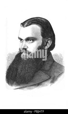 . Englisch: William Kingdon Clifford. Spätestens 1879 1828 W. Kingdon Clifford Stockfoto