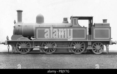 930 LNWR Kohle Tank Motor Nr. 848 Stockfoto