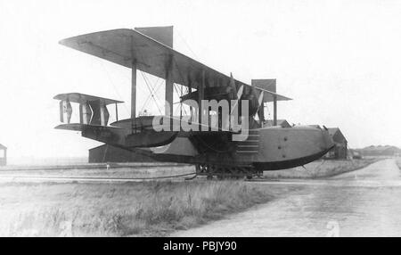 1804 Vickers Valentia Flugboot Stockfoto