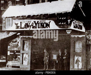 1651 Das Recht des Yukon (1920) - Rialto Theater, Fall River, Massachusetts Stockfoto