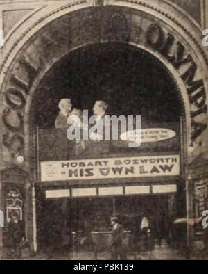 761 Sein eigenes Gesetz (1920) - Scollay Square olympischen Theater, Boston, Massachusetts Stockfoto