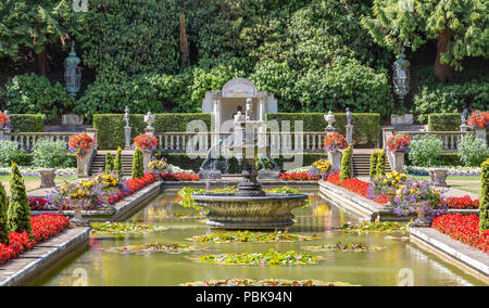 Compton Acres Poole Dorset Stockfoto