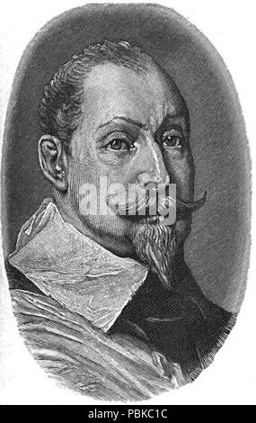 736 2 Gustavus Adolphus Stockfoto