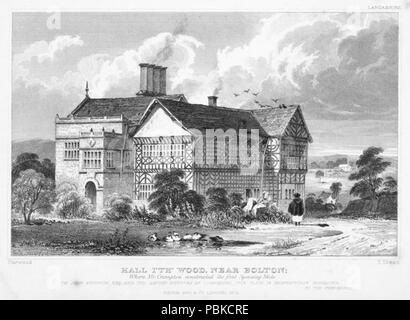 739 Halle i 'Th' Holz in der Nähe von Bolton Stockfoto