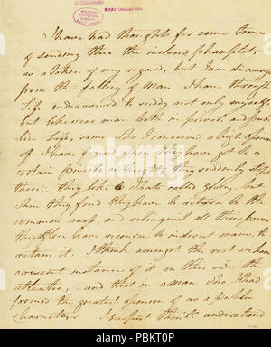 903 Brief von Samuel Stephens, Dublin, Thomas Jefferson, 19. Juli 1802 Stockfoto