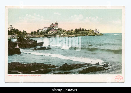 921 Light House, Marquette, Mich (Nypl b 12647398-68054) Stockfoto