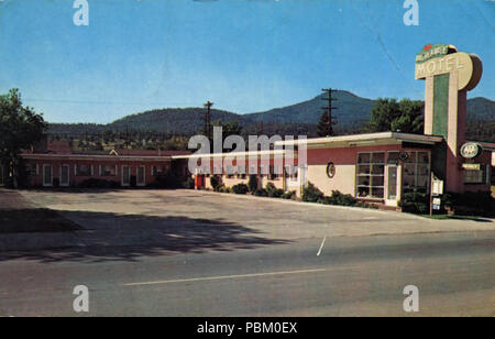 759 Highlander Motel, Marshall und Ruth Ann Duncan Inhaber, Vera Nordyke manager (NBY) 435901 Stockfoto