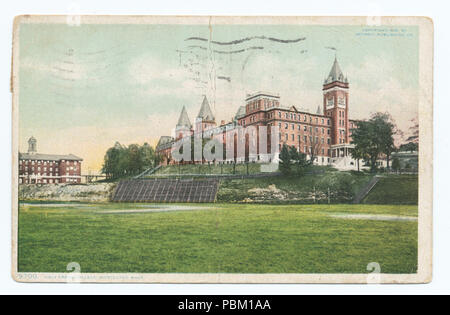 764 Holy Cross College in Worcester, Masse (Nypl b 12647398-68444) Stockfoto
