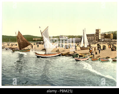 771 Hotel am Strand und in der Kaffeeberg, Misdroy, Mecklenburg-Vorpommern, Deutschland (d. h., Misdroy, Polen) - lccn 2002713989 Stockfoto